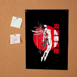 Постер Призрак в доспехах подключение кабелями - фото 2