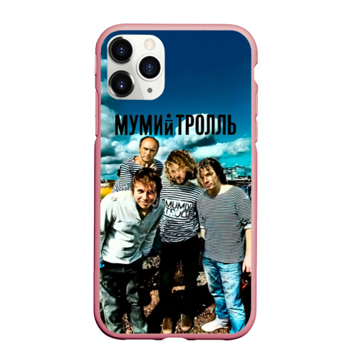 Чехол для iPhone 11 Pro Max матовый Мумий Тролль Владивосток 2000, цвет баблгам