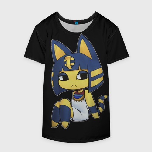 Накидка на куртку 3D Анка Ankha, цвет 3D печать - фото 4