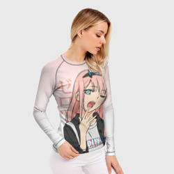 Женский рашгард 3D Zero Two Darling in the Franxx - фото 2