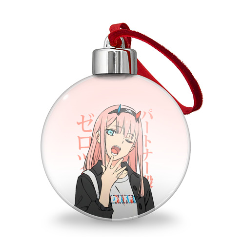 Ёлочный шар Zero Two Darling in the Franxx