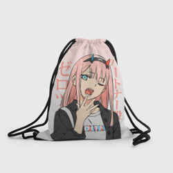Рюкзак-мешок 3D Zero Two Darling in the Franxx