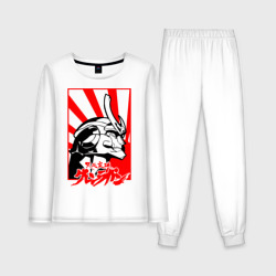 Женская пижама с лонгсливом хлопок Гуррен-Лаганн