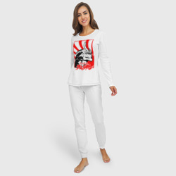Женская пижама с лонгсливом хлопок Гуррен-Лаганн - фото 2