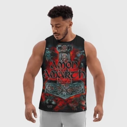 Мужская спортивная майка 3D Amon Amarth - фото 2