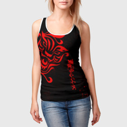 Женская майка 3D Казутора Ханемия вальхалла - фото 2