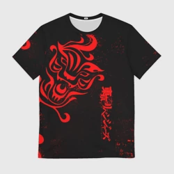 Мужская футболка 3D Казутора Ханемия вальхалла