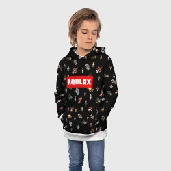 Детская толстовка 3D Roblox pattern Роблокс - фото 2