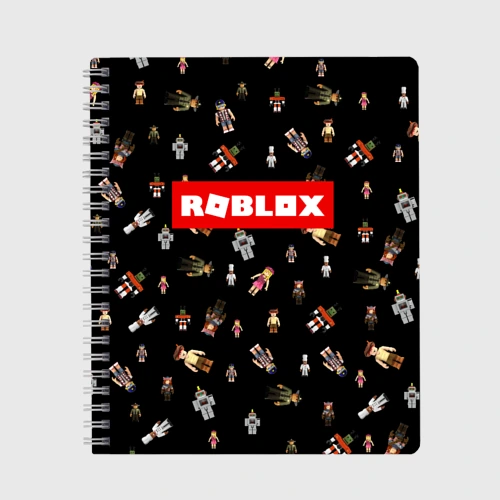 Тетрадь Roblox pattern Роблокс