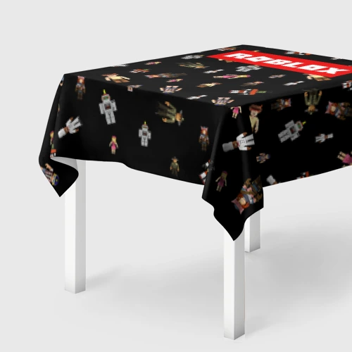 Скатерть 3D Roblox pattern Роблокс