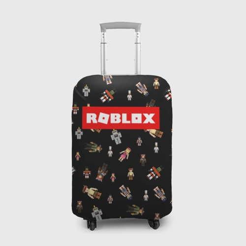 Чехол для чемодана 3D Roblox pattern Роблокс