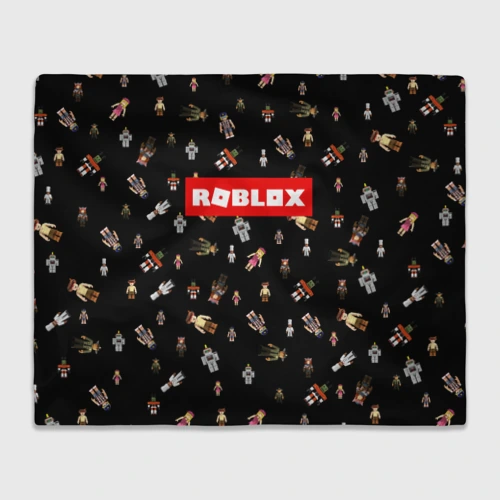 Плед 3D Roblox pattern Роблокс