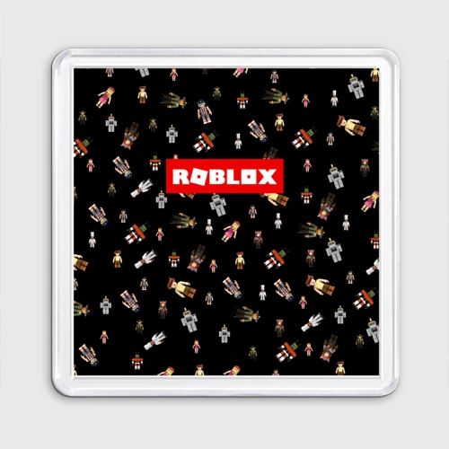 Магнит 55*55 Roblox pattern Роблокс