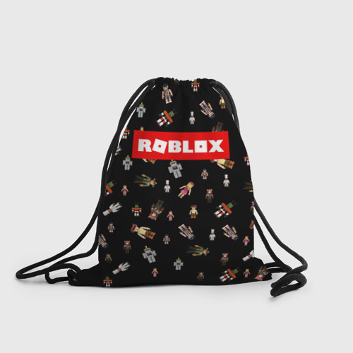 Рюкзак-мешок 3D Roblox pattern Роблокс