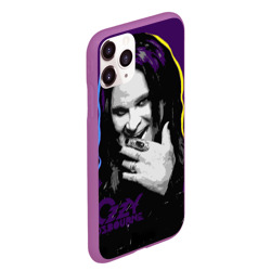 Чехол для iPhone 11 Pro Max матовый Ozzy Osbourne, Оззи Осборн - фото 2