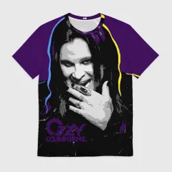 Мужская футболка 3D Ozzy Osbourne, Оззи Осборн