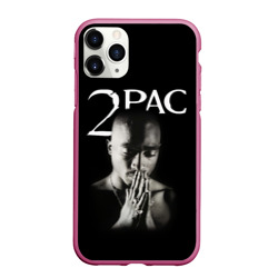 Чехол для iPhone 11 Pro Max матовый Tupac