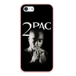 Чехол для iPhone 5/5S матовый Tupac