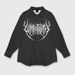 Мужская рубашка oversize 3D Winterfylleth