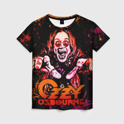 Женская футболка 3D Ozzy Osbourne