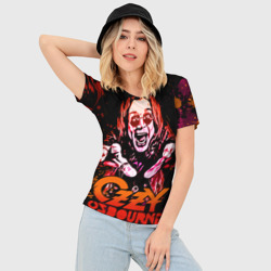 Женская футболка 3D Slim Ozzy Osbourne - фото 2