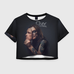 Женская футболка Crop-top 3D Ozzy Osbourne