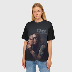 Женская футболка oversize 3D Ozzy Osbourne - фото 2