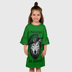Детское платье 3D Пограничник - фото 2