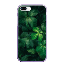 Чехол для iPhone 7Plus/8 Plus матовый Тропическая листва Тропики