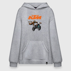 Худи SuperOversize хлопок KTM мотокросс
