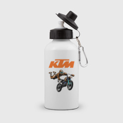 KTM мотокросс – Бутылка спортивная с принтом купить со скидкой в -15%