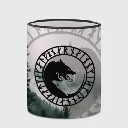 Кружка с полной запечаткой Fenrir руны runes - фото 2