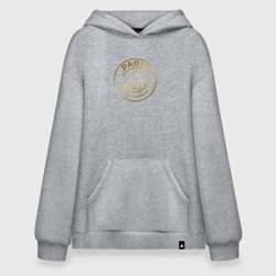 Худи SuperOversize хлопок PSG gold logo ПСЖ золото