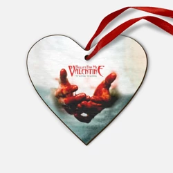 Деревянная игрушка Сердце Temper Temper - Bullet For My Valentine