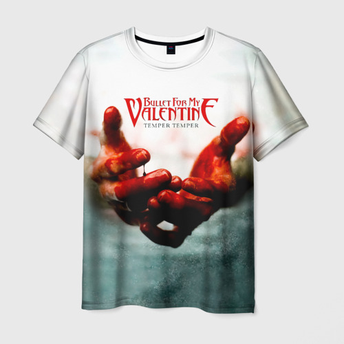 Мужская футболка 3D Temper Temper - Bullet For My Valentine, цвет 3D печать
