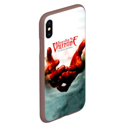 Чехол для iPhone XS Max матовый Temper Temper - Bullet For My Valentine - фото 2