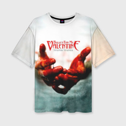 Женская футболка oversize 3D Temper Temper - Bullet For My Valentine