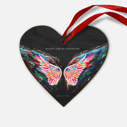 Деревянная игрушка Сердце Gravity - Bullet For My Valentine