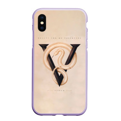 Чехол для iPhone XS Max матовый Venom - Bullet For My Valentine