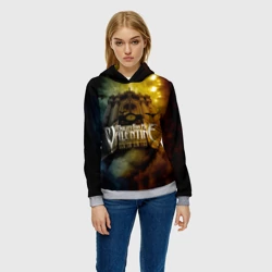 Женская толстовка 3D Scream Aim Fire - Bullet For My Valentine - фото 2