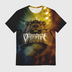 Мужская футболка 3D Scream Aim Fire - Bullet For My Valentine