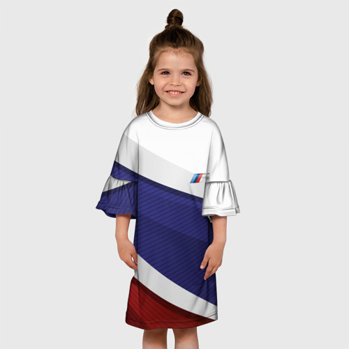 Детское платье 3D с принтом BMW | БМВ (Z), вид сбоку #3