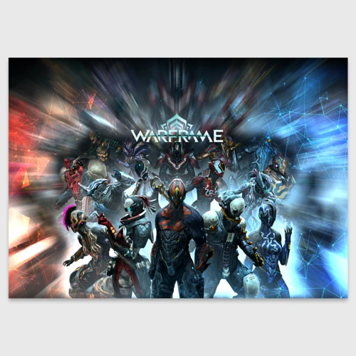 Поздравительная открытка Warframe Варфрейм