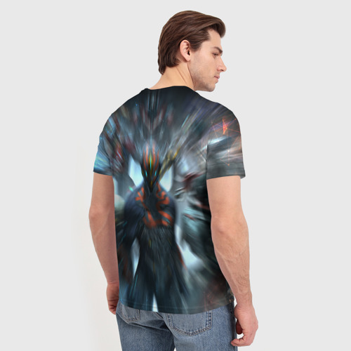 Мужская футболка 3D Warframe Варфрейм, цвет 3D печать - фото 4