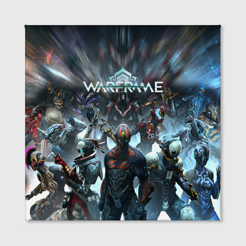 Холст квадратный Warframe Варфрейм, цвет 3D печать - фото 2