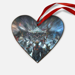 Деревянная игрушка Сердце Warframe Варфрейм