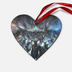 Деревянная игрушка Сердце Warframe Варфрейм