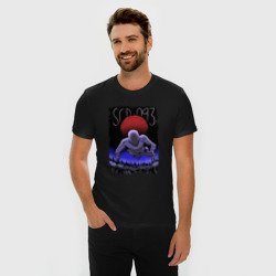 Мужская футболка хлопок Slim SCP 093 Объект из Красного моря - фото 2