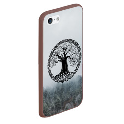 Чехол для iPhone 5/5S матовый Иггдрасиль Yggdrasil - фото 2