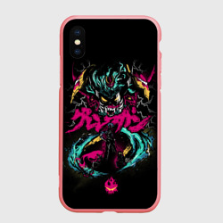 Чехол для iPhone XS Max матовый Гуррен-Лаганн